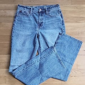 Like New J. Crew Full Length Demi Boot Jean in Magnolia wash